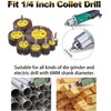 Utoolmart 80 Grits Flap Wheels, Abrasive Wheel 30mm Sanding Wheel