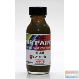 MRP-Mr Paint MRP075 MRP/Mr Paint - Khaki L-29 Delfin 30ml (for Airbrush only)