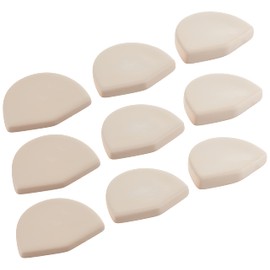 Houden Trivet, White, Exterior Size: Length 2.0 x Width 8.7 x Height 3.9 inches (5 x 22 x 10 cm), Set of 3 Types