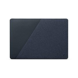 NATIVE UNION Stow Slim for MacBook Pro 13” (2016-2020), MacBook Air 13” 2021 – Premium MacBook Sleeve with Easy-Access Magnetic Closure and Exterior Pocket (Indigo)