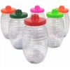 Mini Vitrolero De Plastico Dulcero 2lt Con Tapa Incluye 10pz