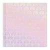 Pink Rainbow Design Photo Album Holds 200 Slip In Family