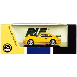 Paragon Models 1987 RUF CTR Yellowbird Blossom Yellow 164 Diecast Model Car by Paragon PA-55291