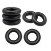 Fbshicung 6pcs Bobbin Winder Rubber Tires O Ring Compatible with