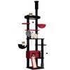 Hey-brother Gothic Cat Tree, 98.4-110.2 Inches Floor to Ceiling Cat