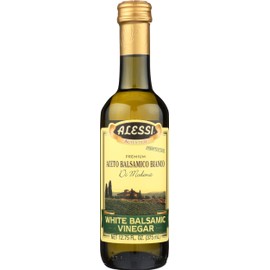 Alessi White Balsamic Vinegar, Additives Free, Fillers Free, 12.75 Fluid Ounces (Pack Of 6)