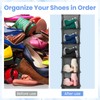 Kenning 4 Pack Hanging Shoe Shelves 10 Shelf Hanging Shoe
