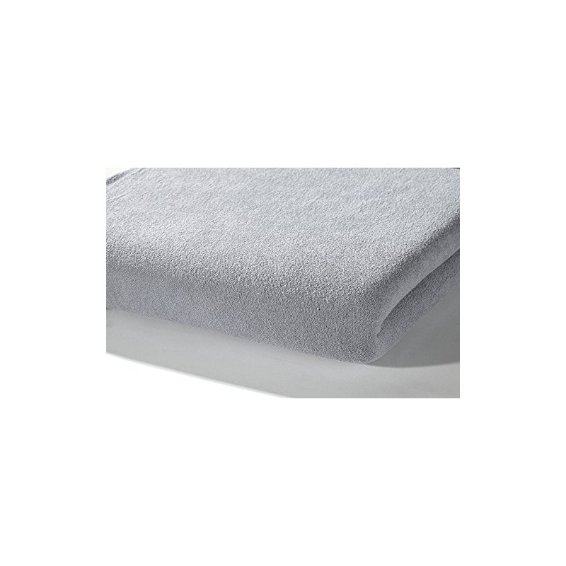 Alvi Jersey Fitted Sheet (40 x 90 cm, Grey)