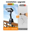 Thumok Clip On Solar Lights Outdoor,Motion Sensor Outdoor Lights, 92