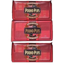 Trader Joes 72% CACAO Dark Chocolate Huge Pound Plus Candy Bars 3 Pack No Artificial Flavors No Preservatives