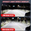 ZPXGIZT Light Bulbs Fit For Chrysler PT Cruiser 2001-2010,9005XS 9006XS