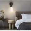 VinTopsh Industrial Glass Wall Sconce, 1 Light Sconces Wall Lighting