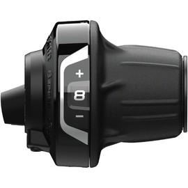 SHIMANO Revoshift SL-RV400-8R Twist Shifter - Right, 8-Speed, with Optical Gear Display