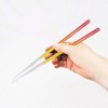 Ishida 63176-1 Capi Gift Tropical Blue x Pink Chopsticks Rest