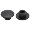 Glvaner 100 pcs 5mm Black Plastic Hole Plugs, 5/32 inch