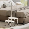 SPECILITE 2 Step Stool with Handle, Heavy Duty Foot Stool