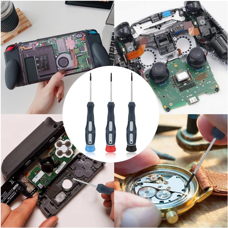 BOBOZHONG Screwdriver Kit,3PCS Y Shaped TriWing Cross Wing Precision Screwdriver