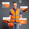 Hi Vis Vests for Women Men High Visibility Reflective Safety