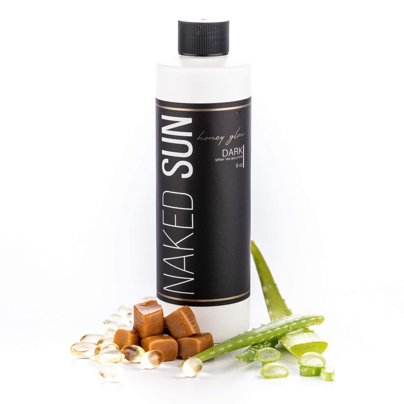Naked Sun Honey Glow Dark Bronze Spray Tan Solution -