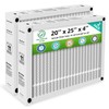 20x25x4 Furnace Filter MERV 11 Compatible with Honeywell FC100A1037,HVAC Foldable