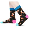 HAPPYPOP Fox Gift Ideas Socks - Funny Fox Socks for