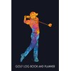 Golf Log Book And Planner: Golf Yardage Notebook: Golf Scorecads