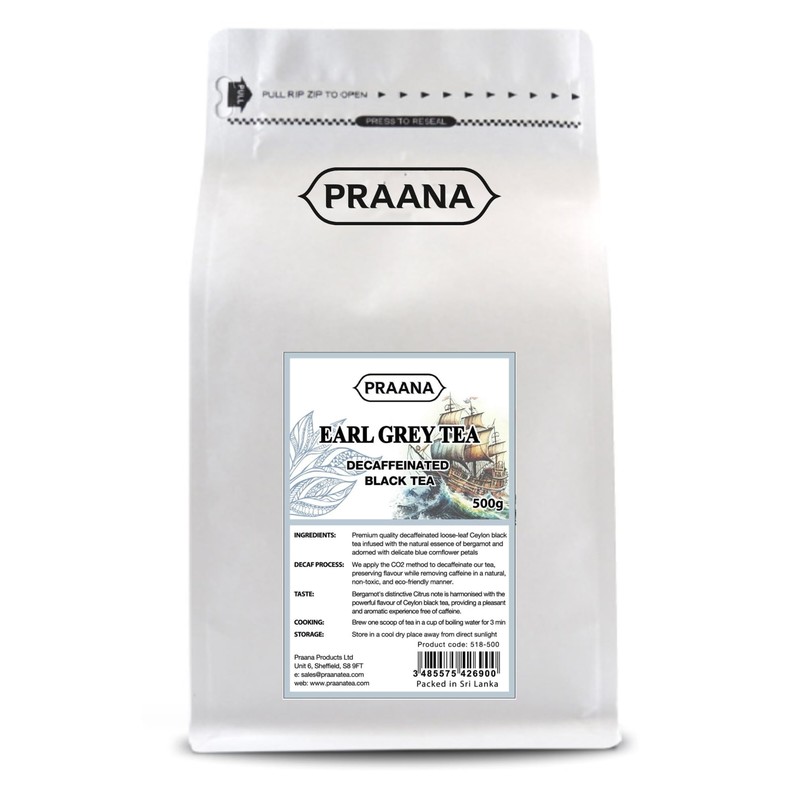 Decaf Earl Grey Loose Tea - Catering Pack - 500g