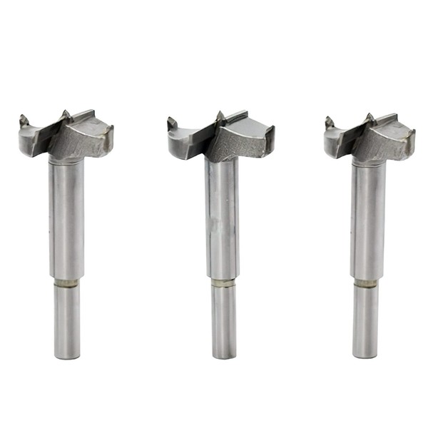Forstner Drill Bit Set (20mm, 21mm, 22mm Dia) Hole Saw