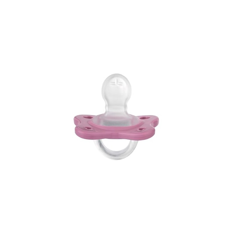 Chicco Chupón Dual Soft Rosa 6-16M 2 unidades