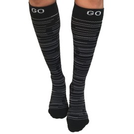 GO Compression All Day Support Socks for Women 20-30 mmhg Knee High Compression Socks for Women and Men