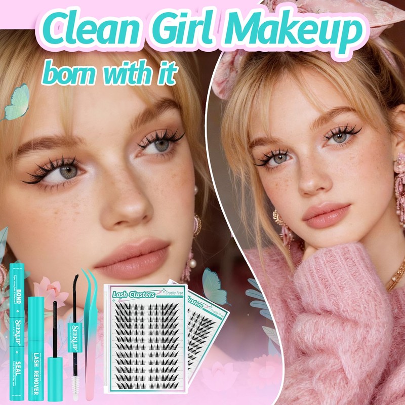 Fairy Lash Clusters Kit Manga Eyelash Cluster Kit Fox Eye