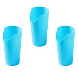 3pcs Nosey Cups 8.7oz,Elderly Care Cups for Physical Therapy Recovery and Rehabilitation
