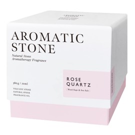 Kameyama Aromatic Stone Rose Quartz Wood Sage & Sea Salt Scent
