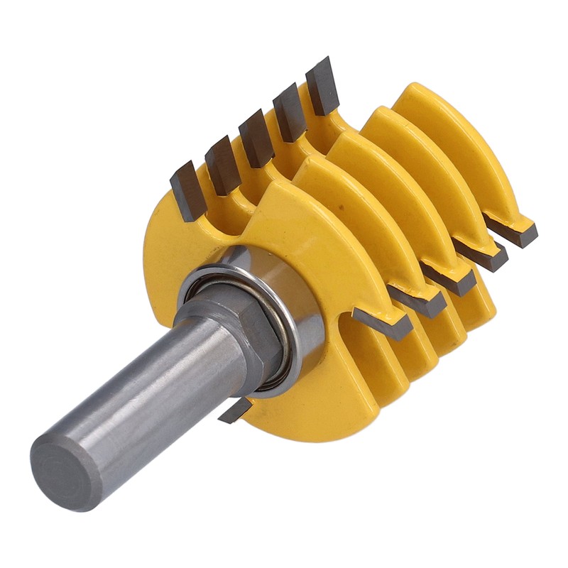 1/2in Shank Router Bit Finger Joint Woodworking Alloy Blade Chisel