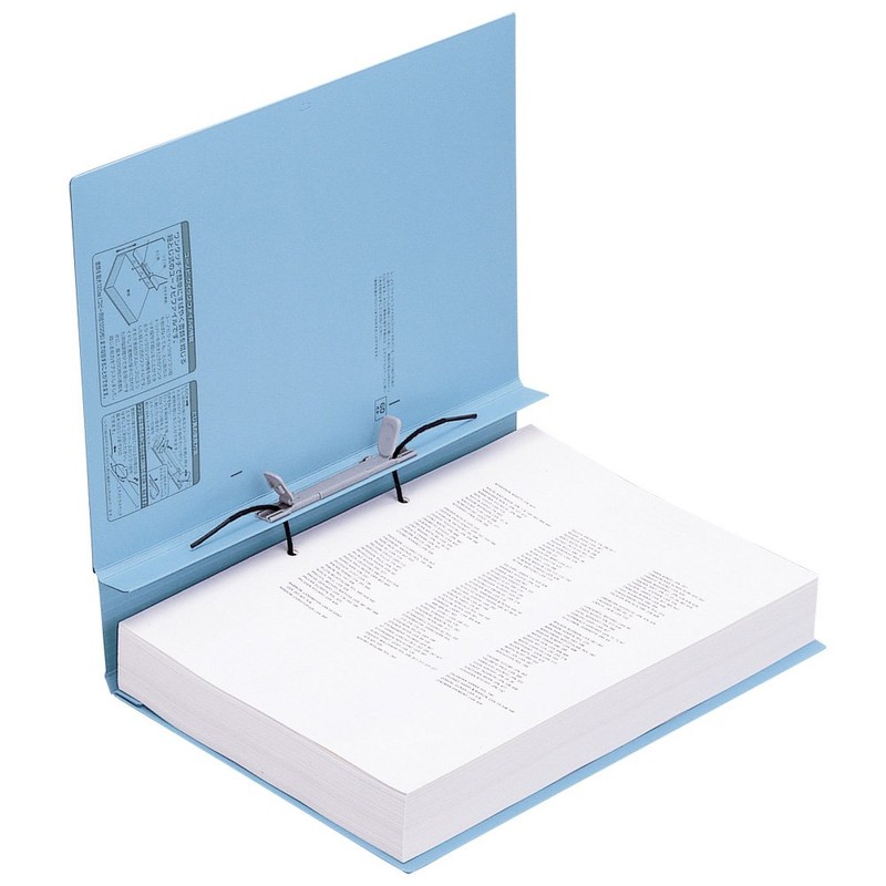 リヒトラブ ユーノビクイック ファイル A4 2穴 白 F577-0