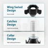 WASSERMANN RV Plumbing Parts, 1/2"NPSF-1/2"Barb and 1/2"NPSF-1/2"NPSM Elbow Swivel Adapter,