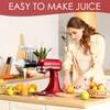 Masticating Juicer Attachment for KitchenAid All Models Stand Mixers, Slow