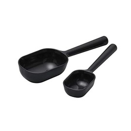 Measuring Spoons Short Dark Grey Tbsp and Tsp Set