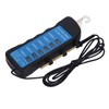 Electric Fence Tester with 6pcs Light, Waterproof Portable Tool 1000-10000V