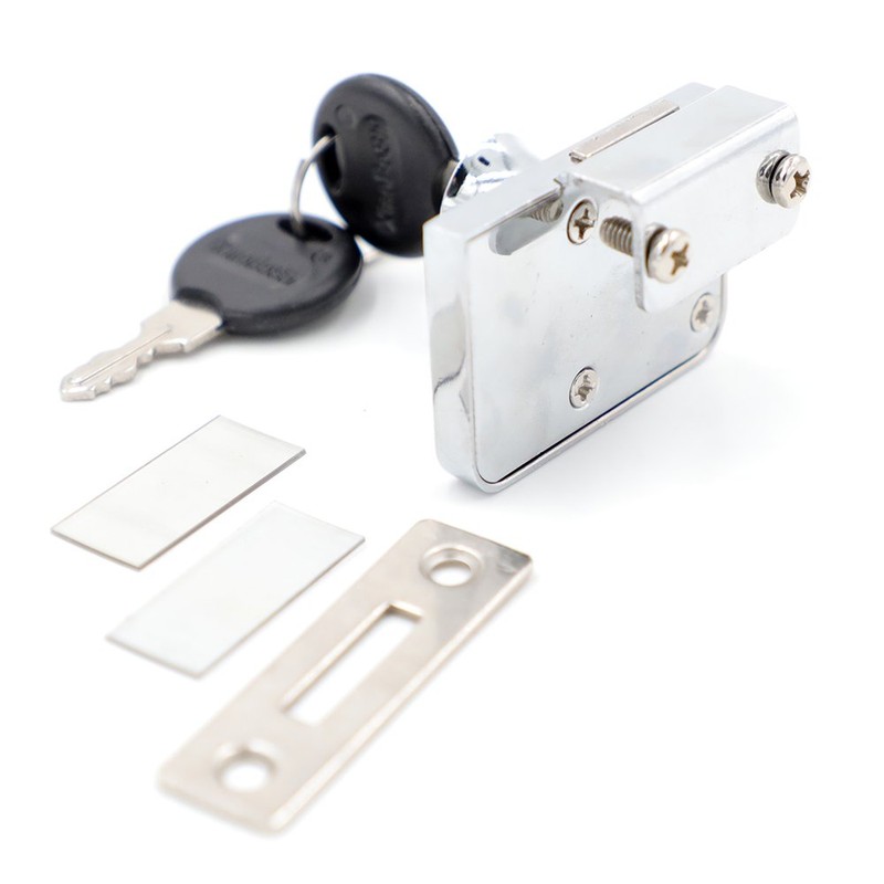 for IKEA DETOLF Argos Glass Duty Cabinet Lock Hinged Glass