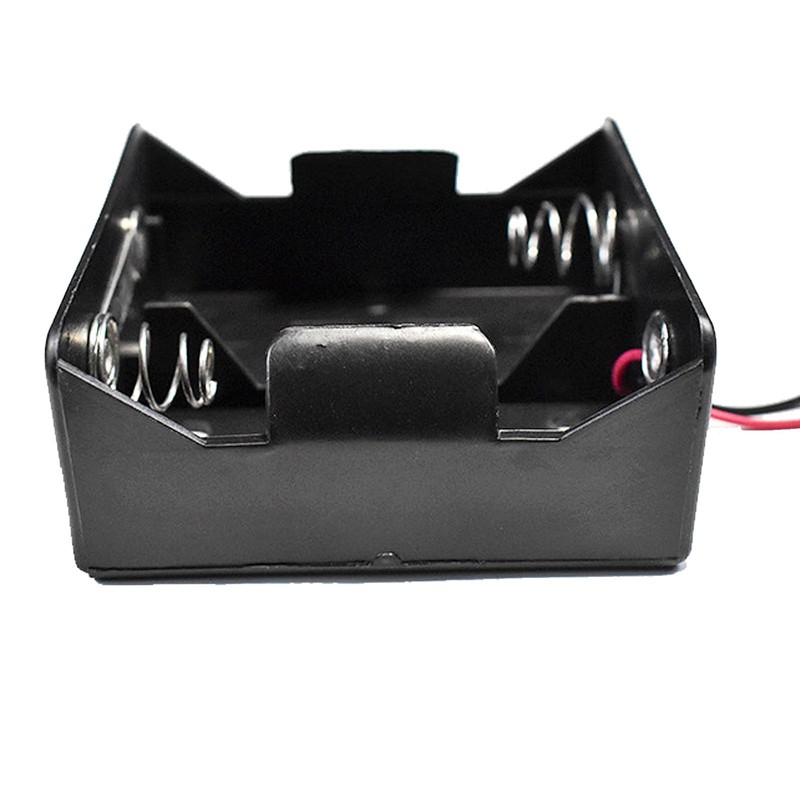 hrsyyl 2pcs D Size Battery Holder 2 Slot D Cell