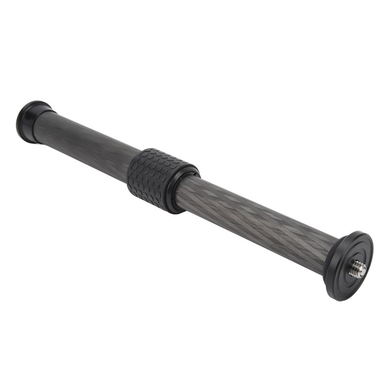 Tripod Extension Pole 2 Section Telescopic Carbon Fiber Tripod Extension