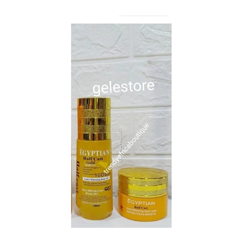 jonick 2pcs Jonick Egyptian HALF-C body Oil. & Face Cream