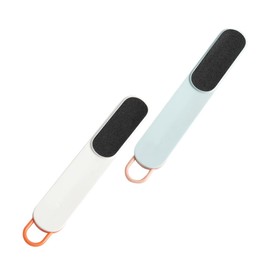 Healeved 2pcs Foot and Brush Exfoliating Callus Remover for Smooth Feet Compact for Home and Travel Use User-friendly Design for