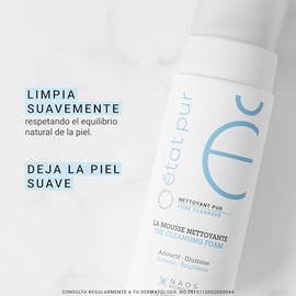 Etat Pur Espuma Limpiadora Limpia Y Suaviza, 150ml