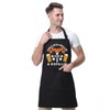 Miracu Beer Lover Chef Apron, Grilling Gifts for Men -