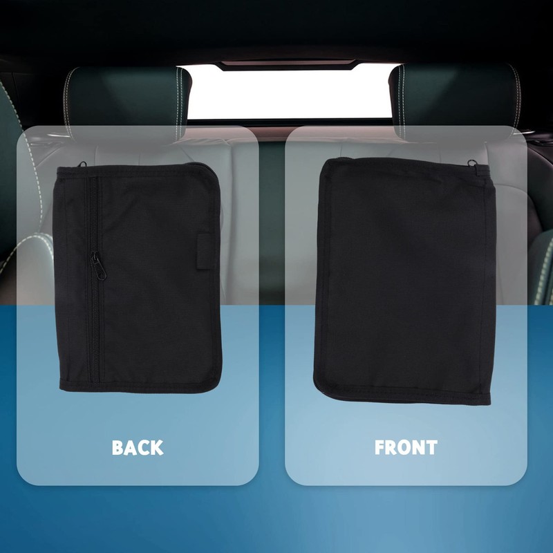 Lrtzizy Universal Glove Box Organizer Storage Holder for Manuals Car