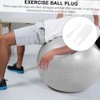 12 PCS Yoga Ball Replacement Plugs and Plug Puller Kit,Durable