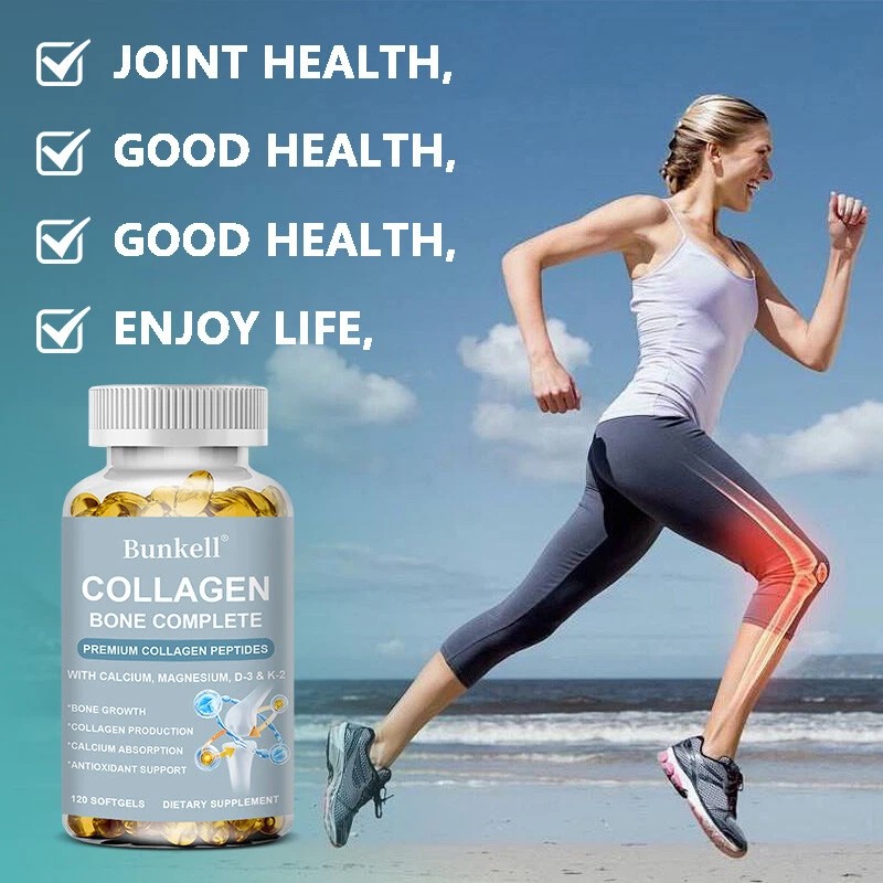 Bunkell Collagen Bone Full Effect Capsules - Natural Ingredients-Bo