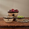 Park Designs Star Vine Mixing Bowls (Set of 3), Multicolor